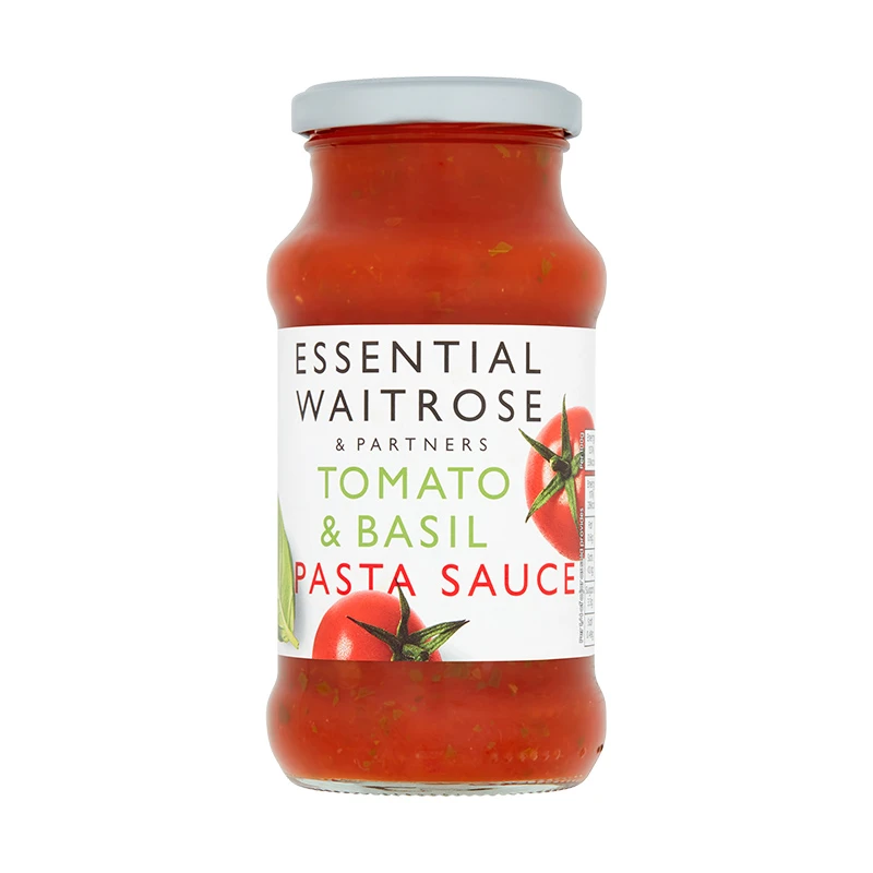 Waitrose Essential Tomato & Basil Pasta Sauce 340g