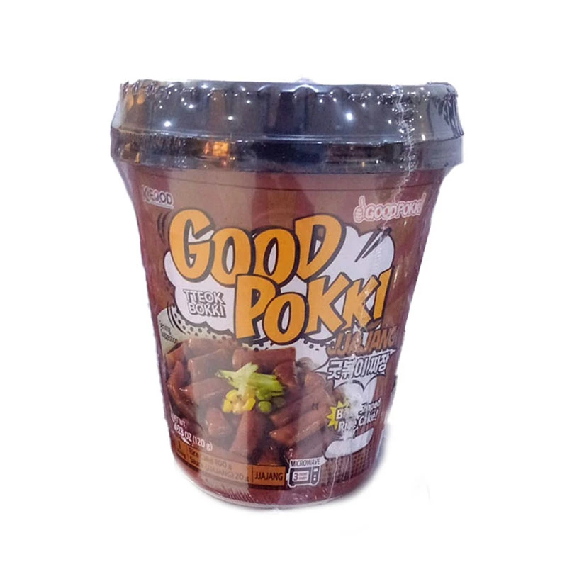 Goodpokki Cup Tteokbokki Rice Cake Jjajang 120g