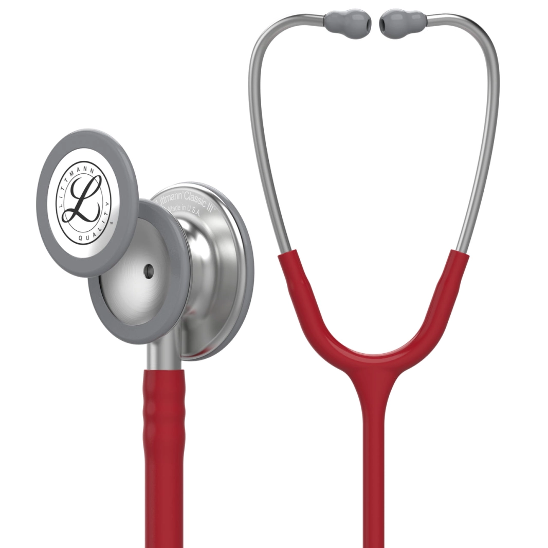 Littmann Classic III Stethoscope - Burgundy 5627