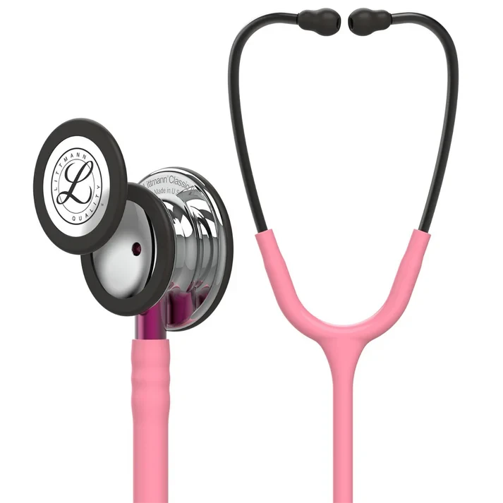 Littmann Classic III Stethoscope - Mirror Finish Pink/Matte 5962
