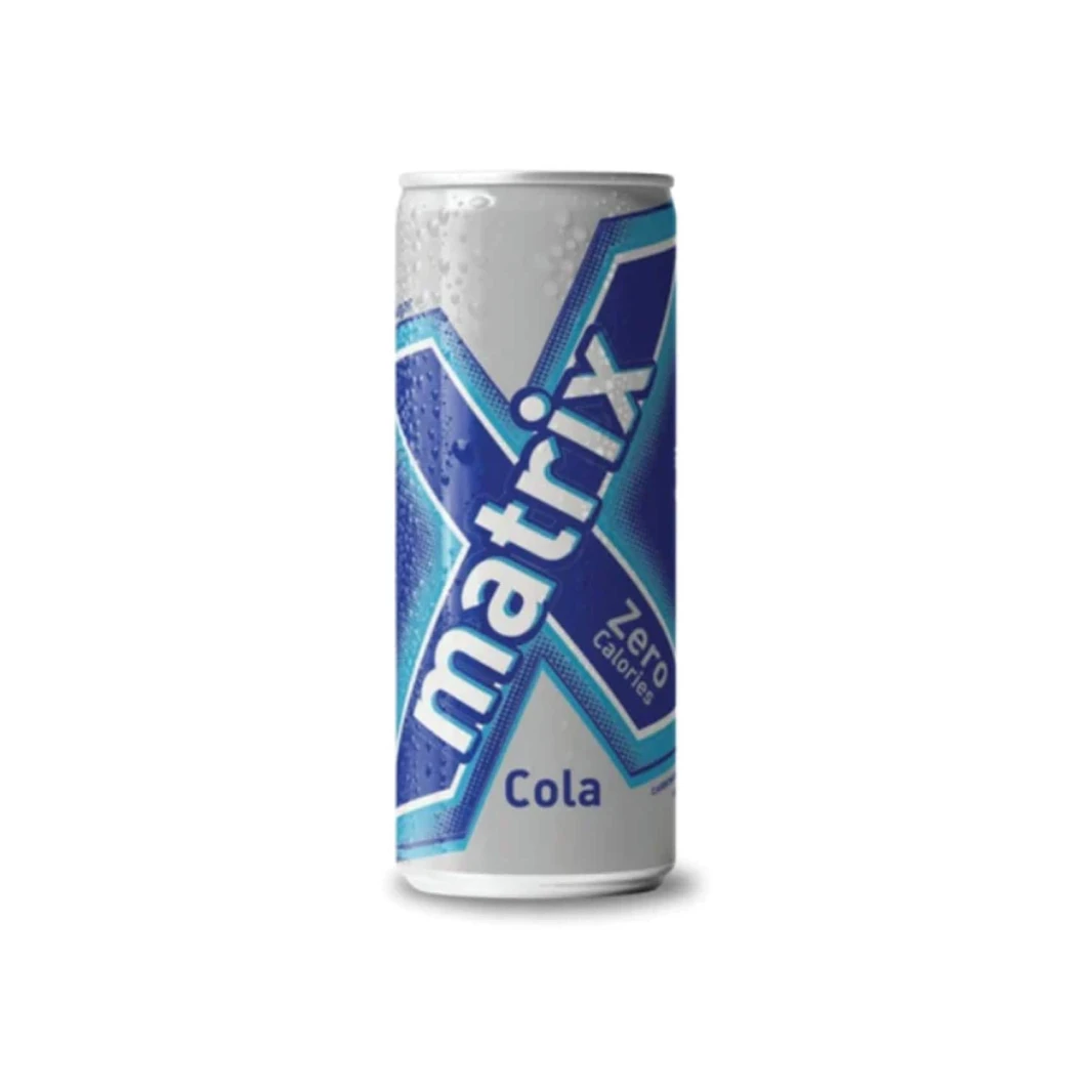 Matrix Cola Zero Calorie Soft Drink 250ml