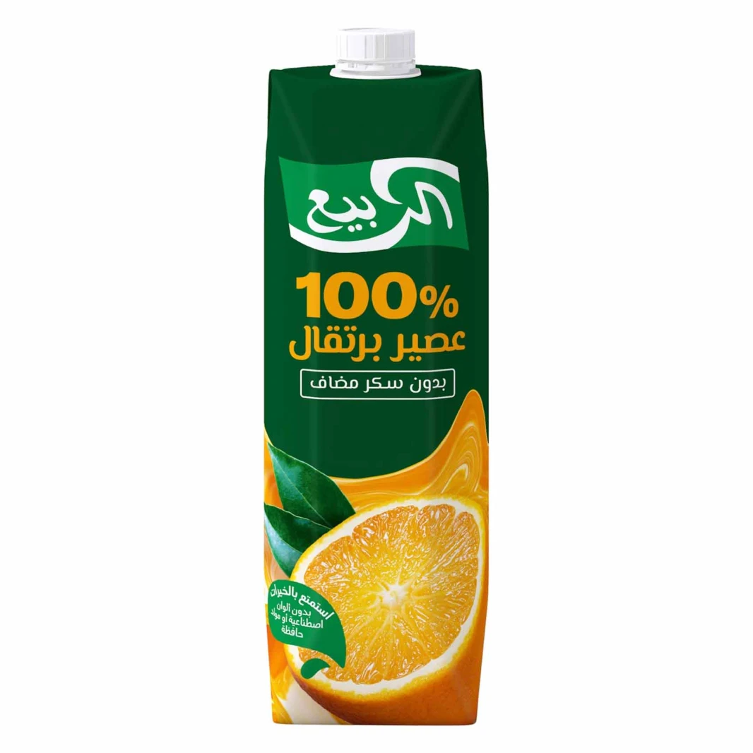 عصير الربيع بنكهة البرتقال 1 لتر