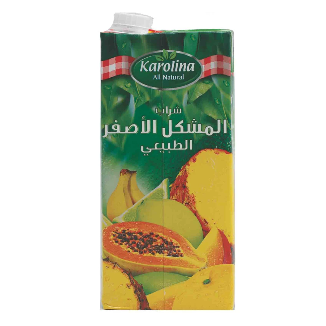 كارولينا عصير بنكهة الفواكه الصفراء 1 لتر