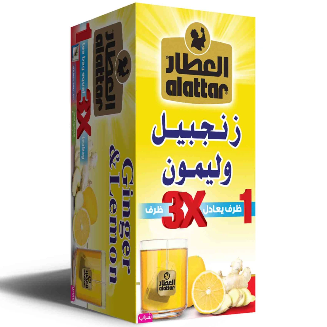 Attar Ginger and Lemon 20 Bags