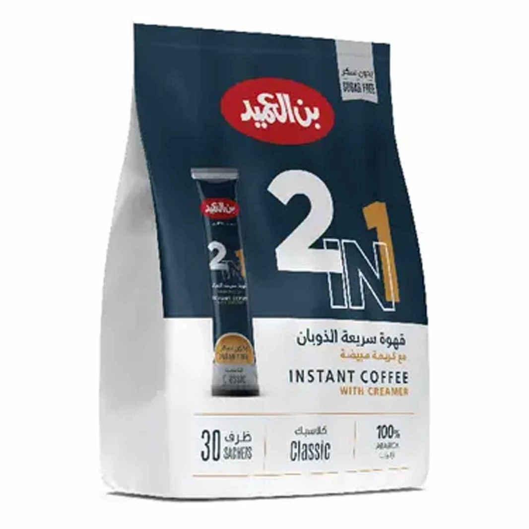 Al Ameed Instant Coffee 2 in 1 30 Sachets