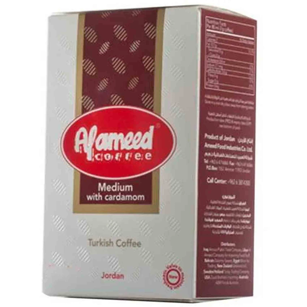 بن العميد قهوة وسط مع هيل 500 غرام