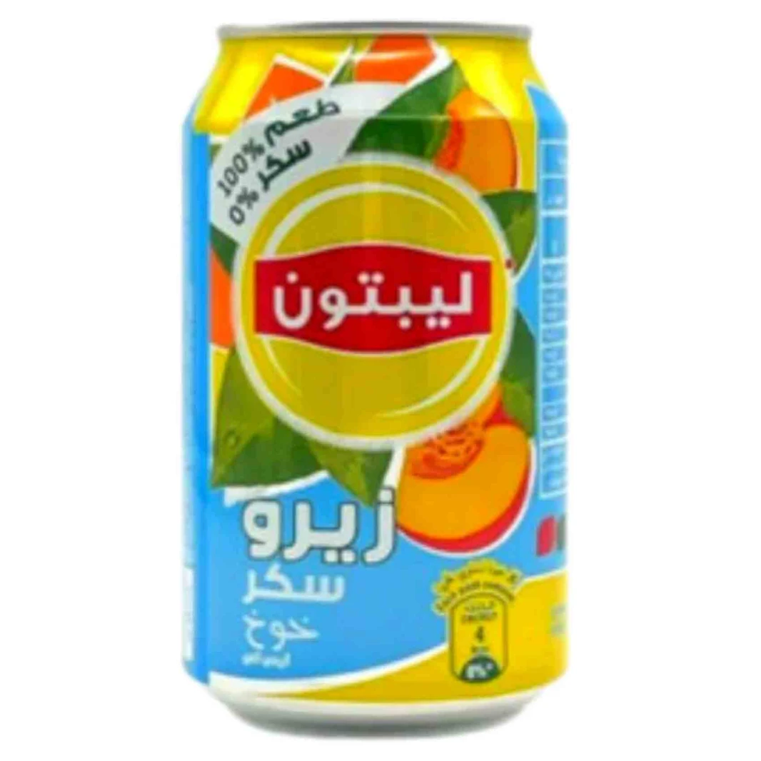 ليبتون شاي مثلج بنكهة الخوخ 330 مل