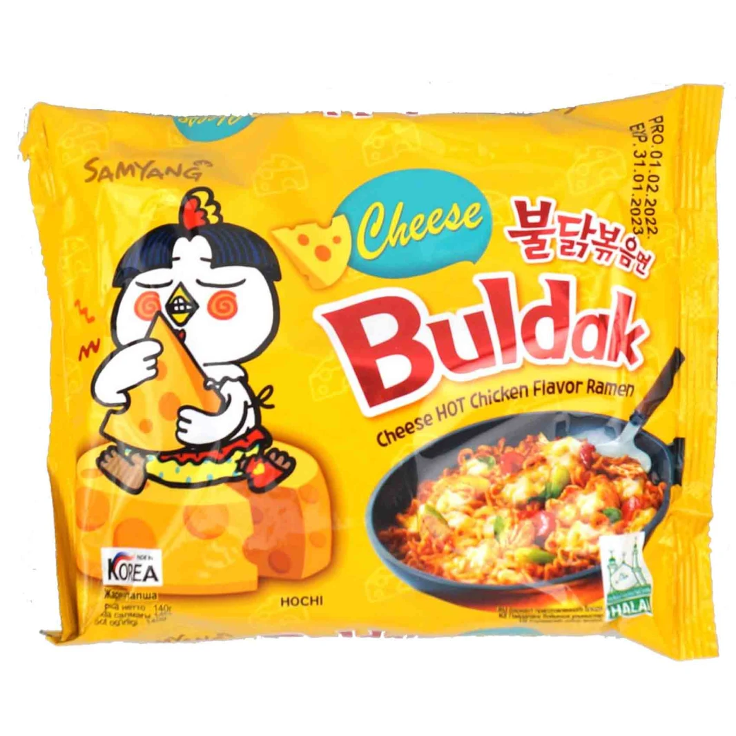 Samyang Spicy Chicken Cheese Ramen Noodles 140g