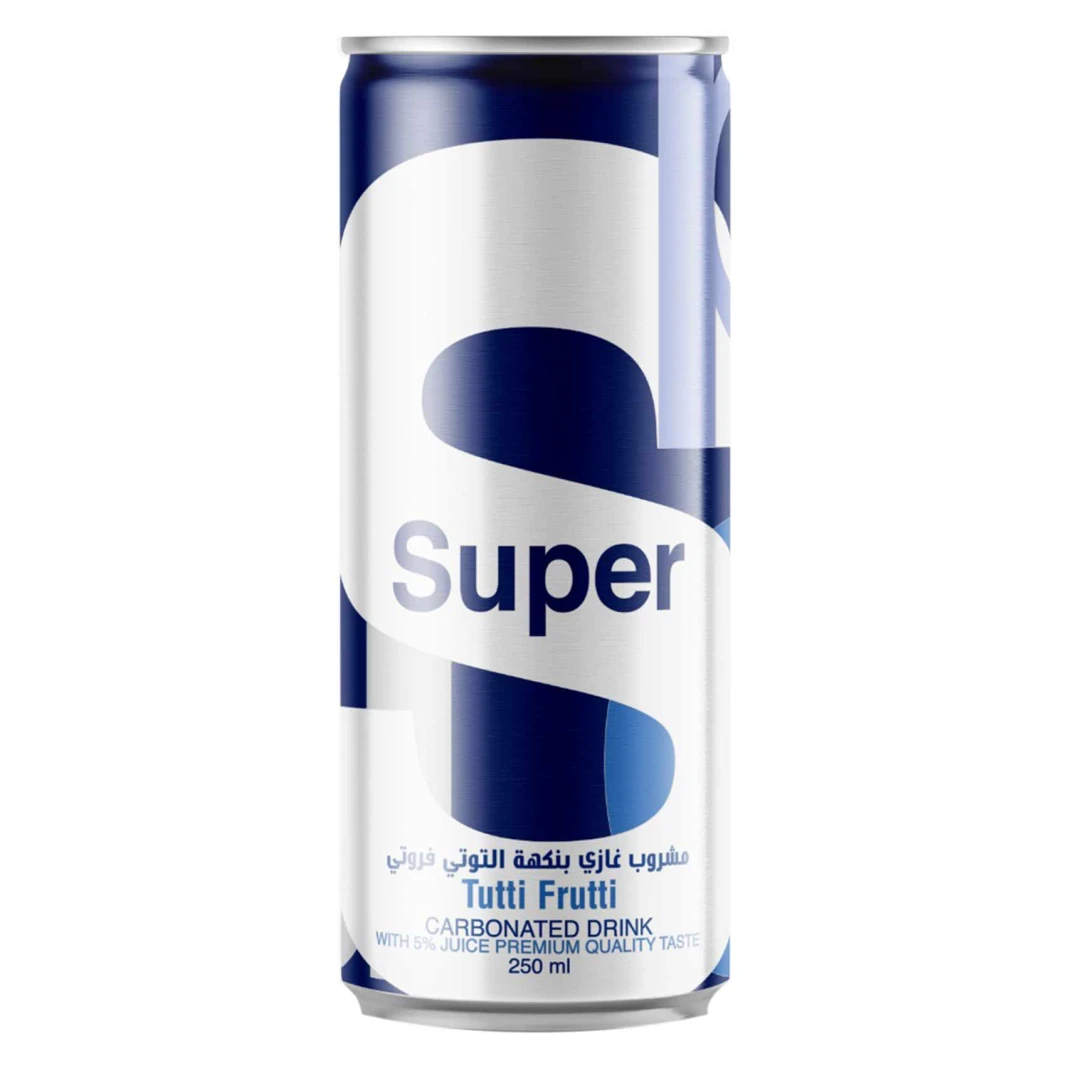 Super Soft Drink Tutti Frutti Flavour 250ml