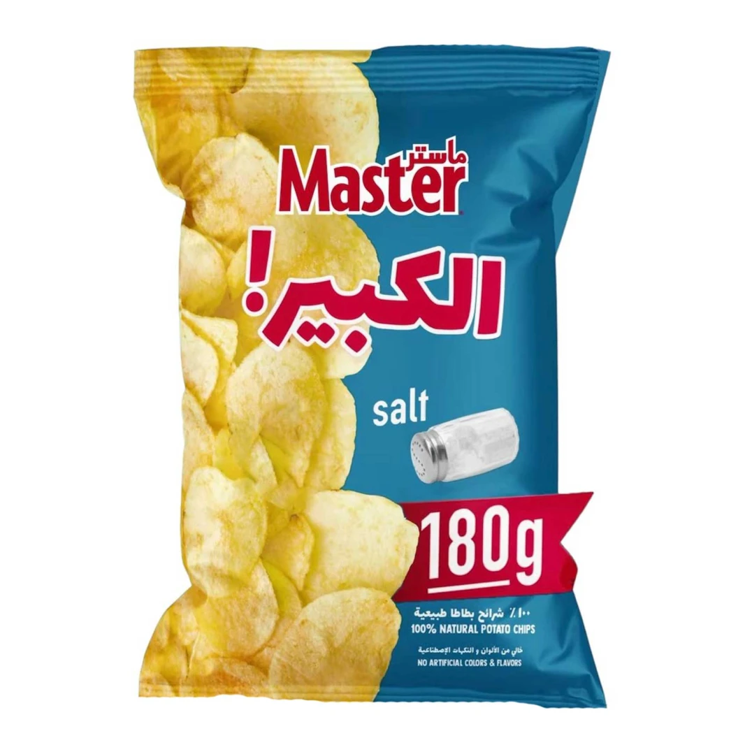 Master Big Potato Chips Salt Flavor 180g