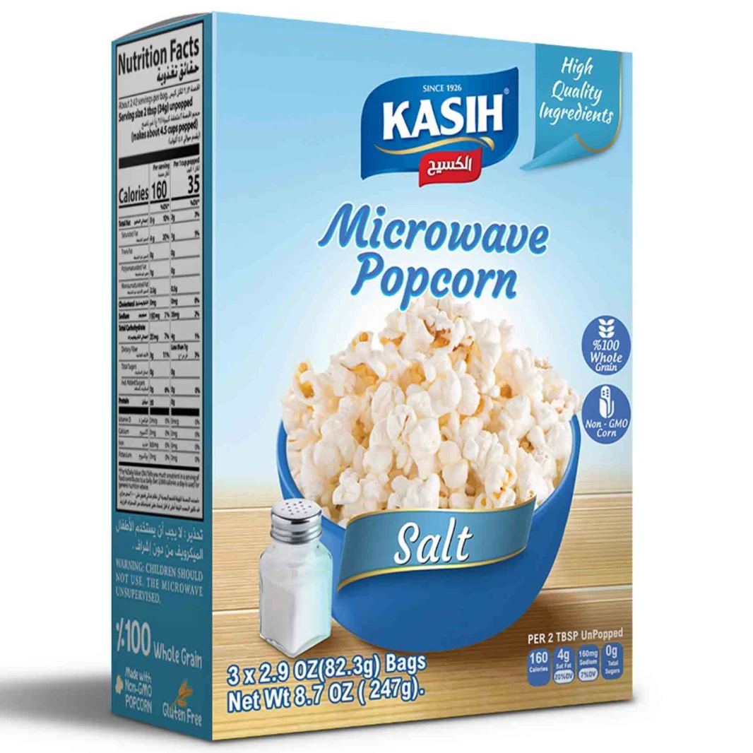 Microwave Popcorn with Salt 247g