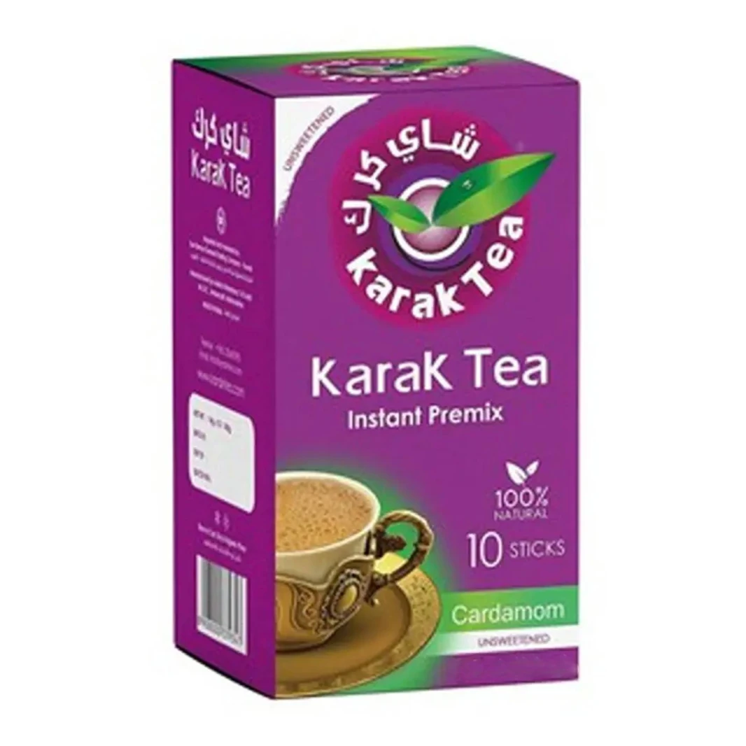 Karak Tea Instant Mix with Cardamom Sugar Free 14g 10pcs