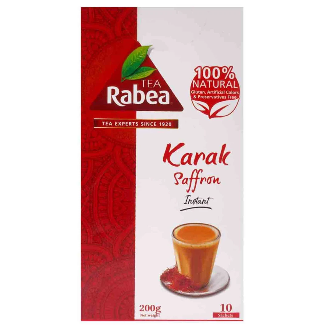Rabie Karak Tea 3 in 1 with Saffron 20g 10pcs