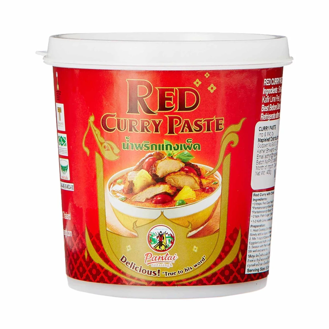 Pantai Red Curry Sauce Cup 400g