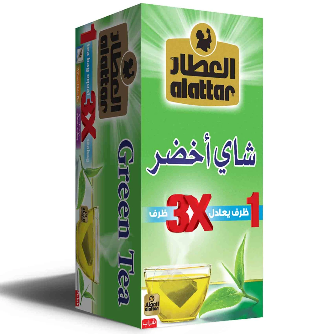 العطار شاي أخضر 20 كيس
