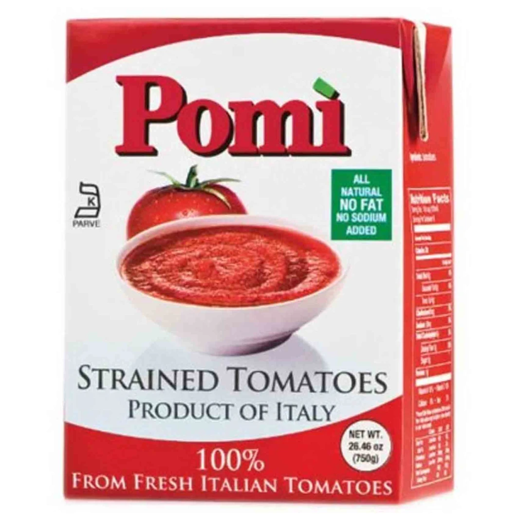 Pommi drained tomatoes 750g