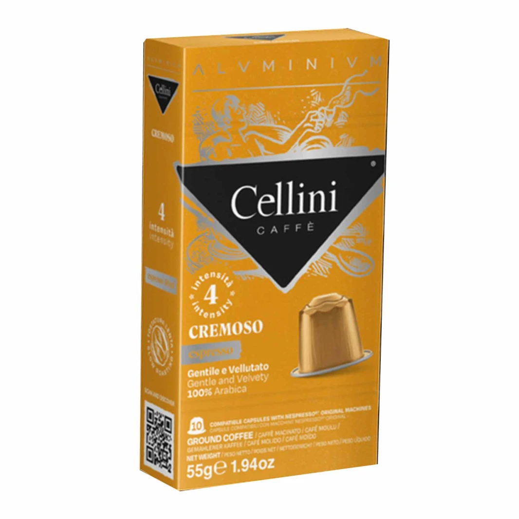 Cellini Cremoso Coffee Capsules 55g 10 Capsules