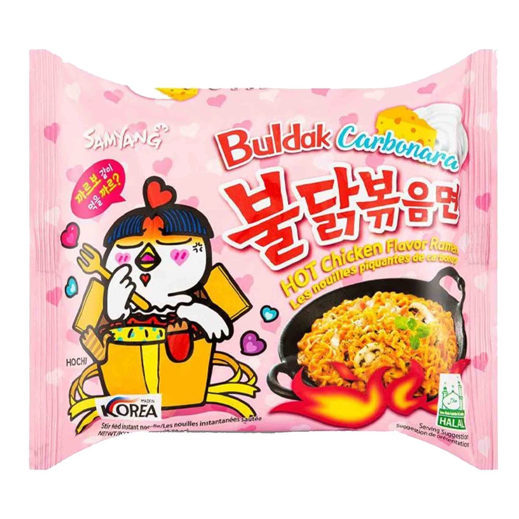 Samyang Spicy Chicken Carbonara Noodles 130g