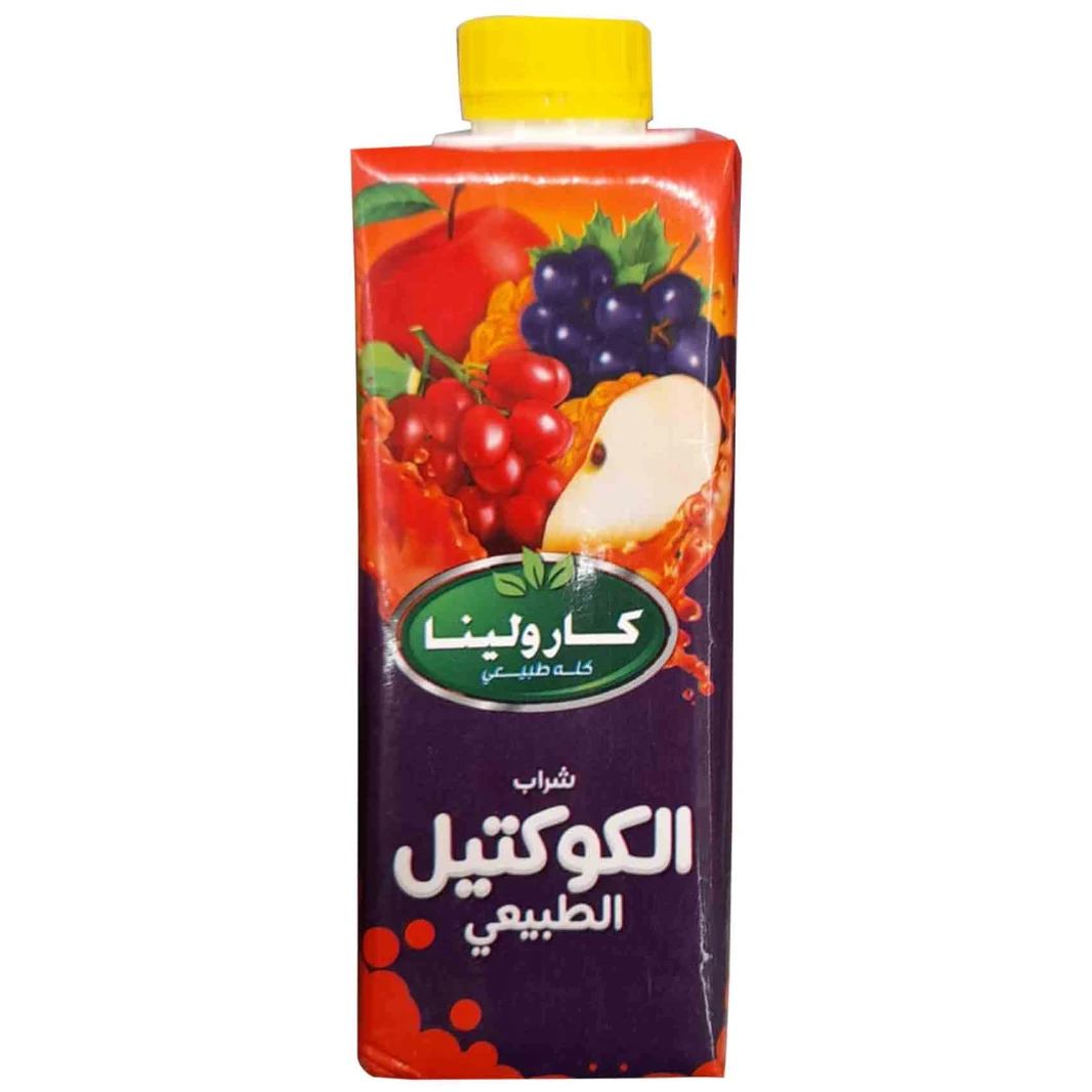 كارولينا عصير بنكهة الفواكه 250 مل