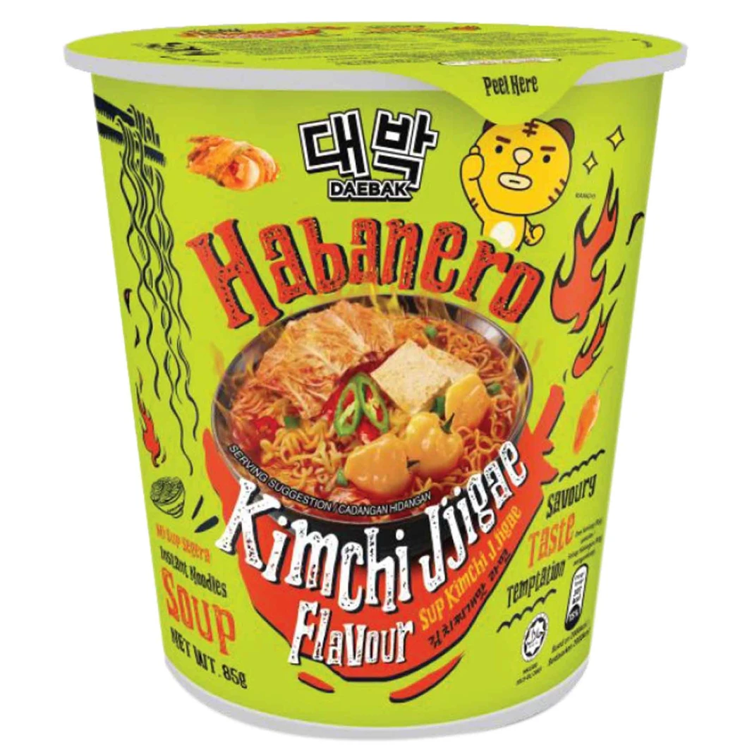 Deepak Cup Noodles Habanero Kimchi 85g