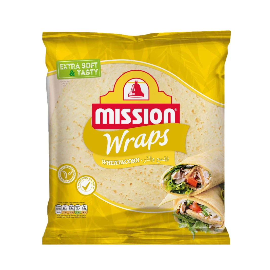 Mason Tortilla Wrap Corn 420g 6 Wraps