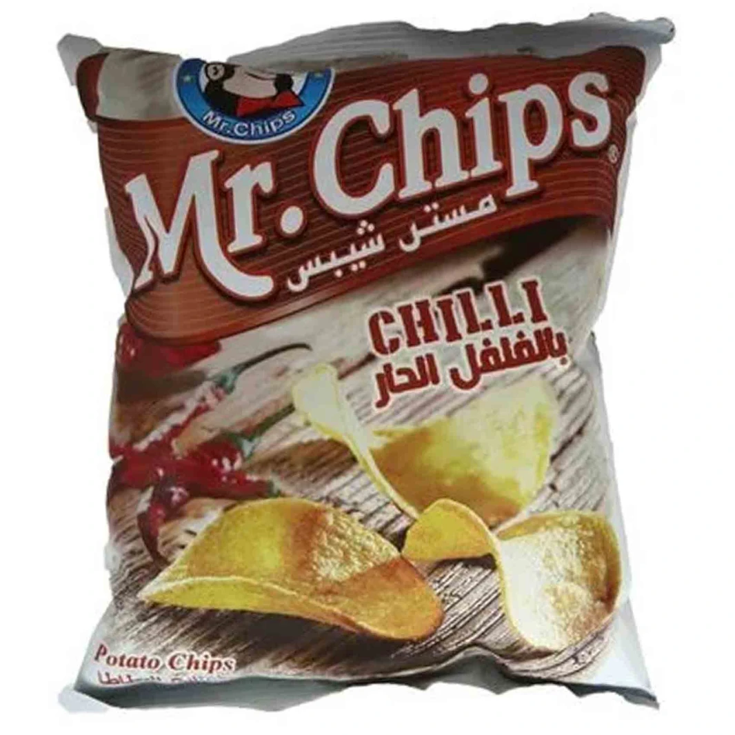 Mr. Chips Hot Chili Potato Chips 140g