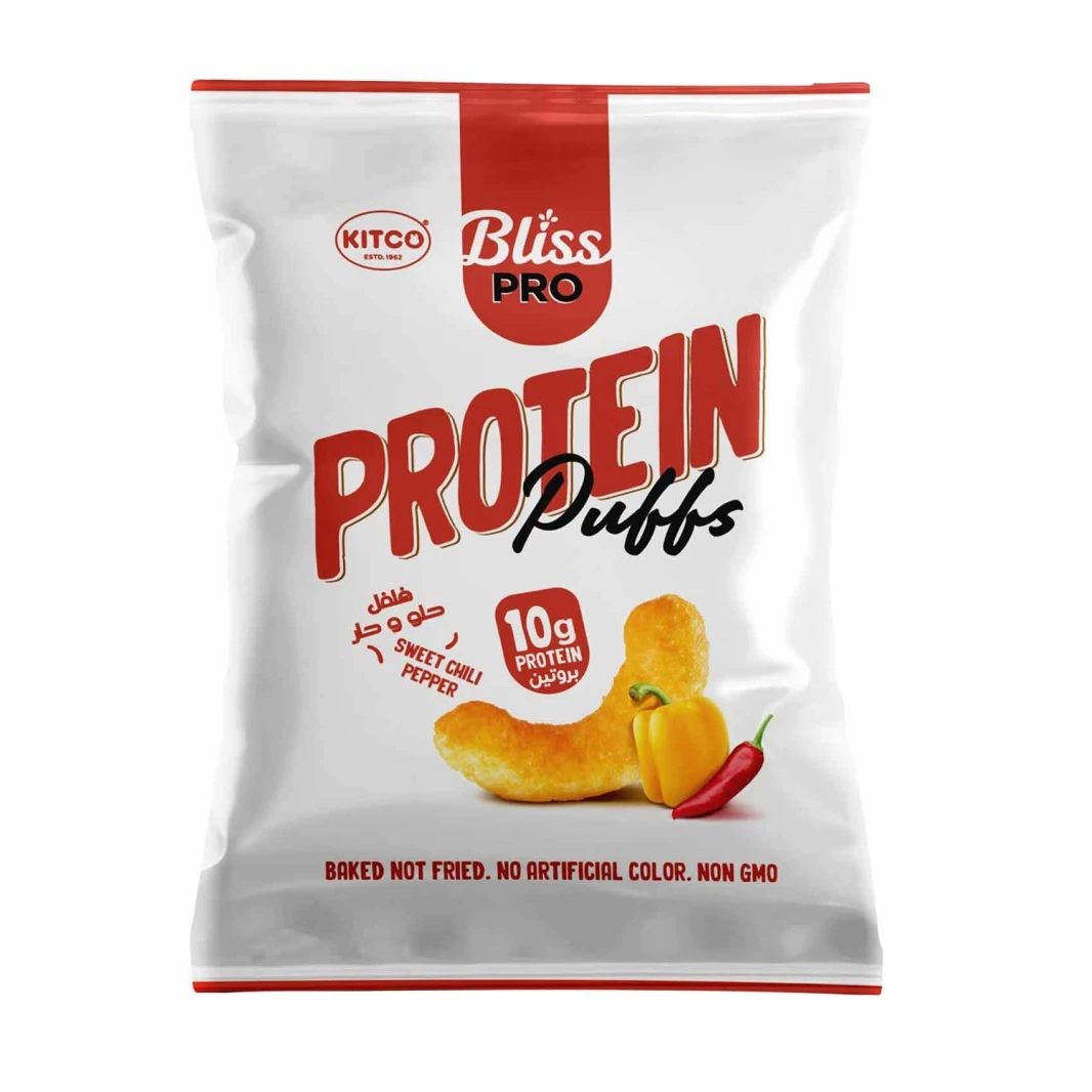 Kitco Bliss Pro Protein Sweet & Spicy Chili Flavored Corn Flakes 50g