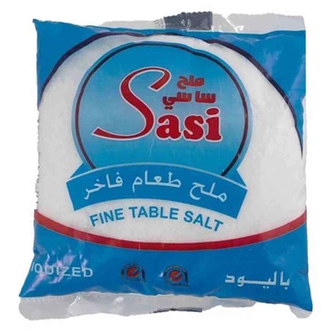 ساسي ملح ناعم باليود كيس 500 غرام