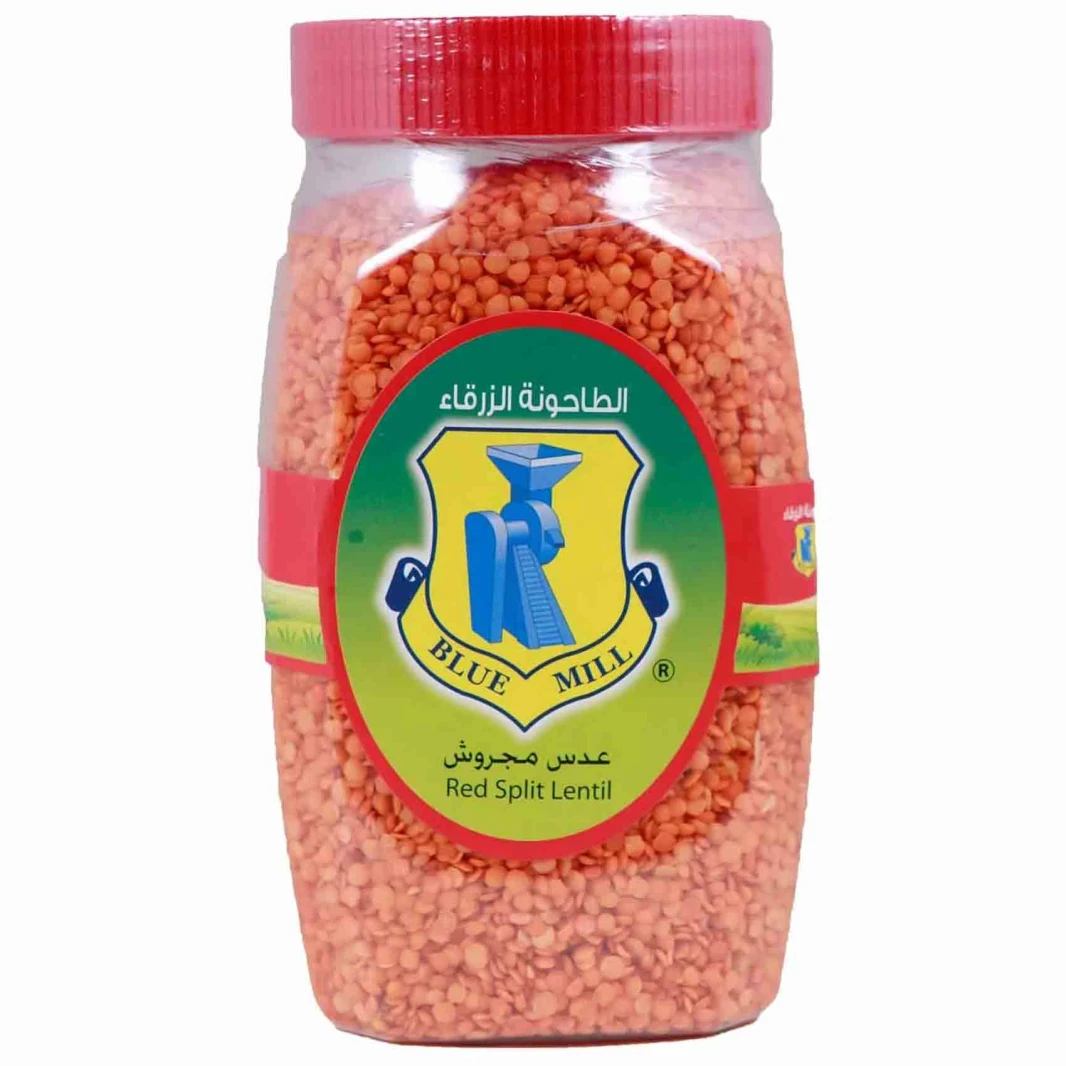 الطاحونة الزرقاء عدس مجروش 850 غرام