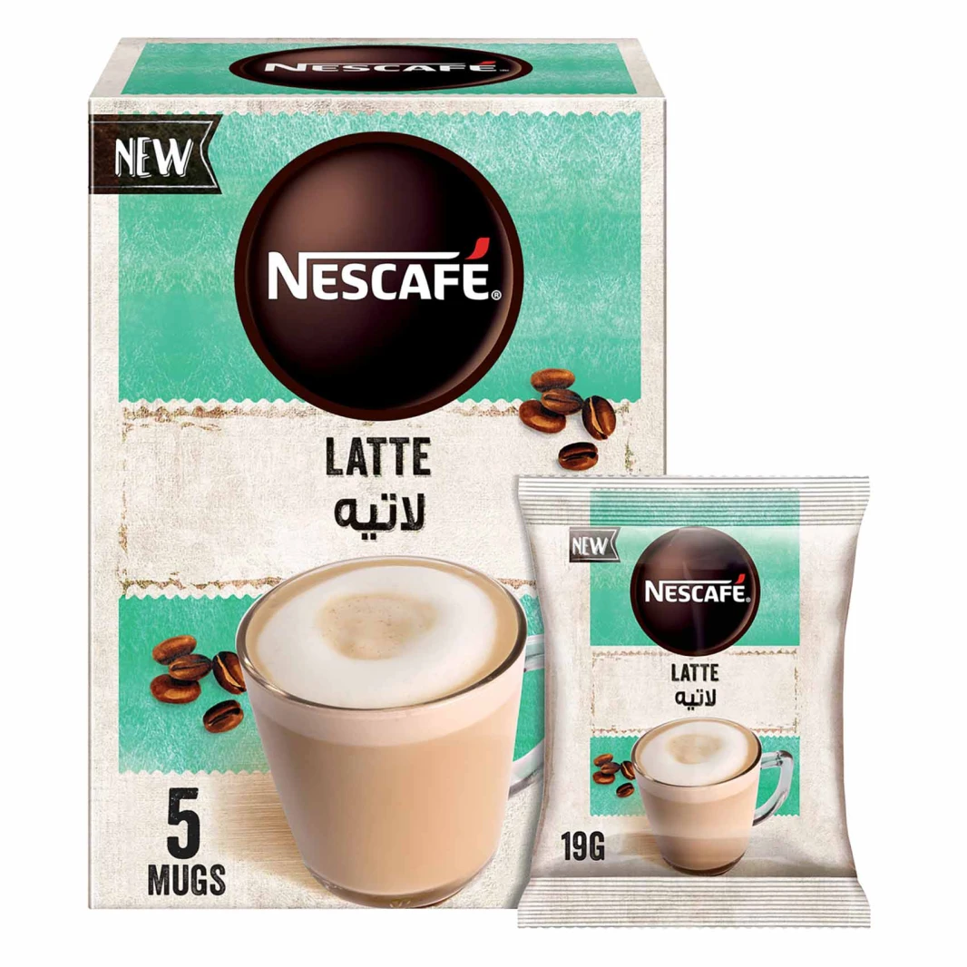 Nescafe Cappuccino Latte 19g 5 pieces