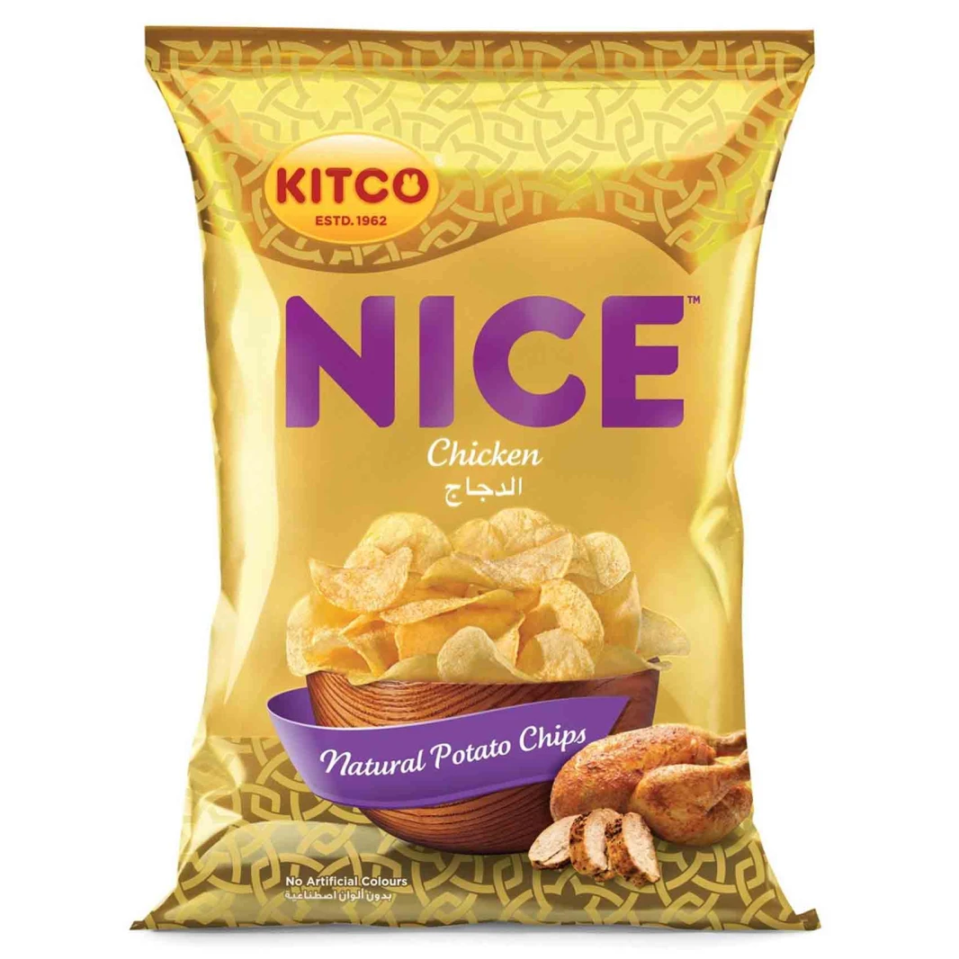Kitco Nice Chips Chicken Flavor 50g
