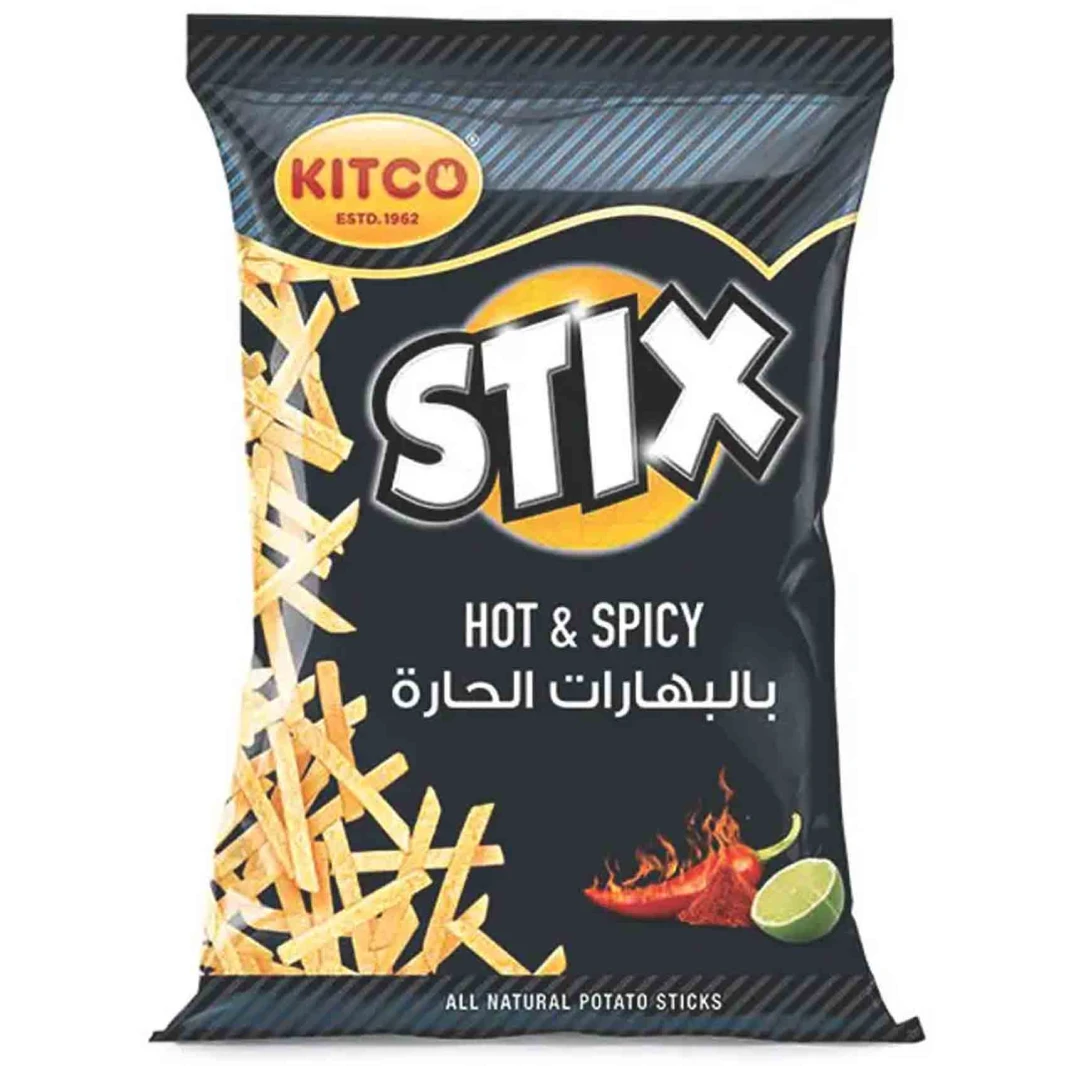 Kitco Chips Sticks Hot Flavor 20g