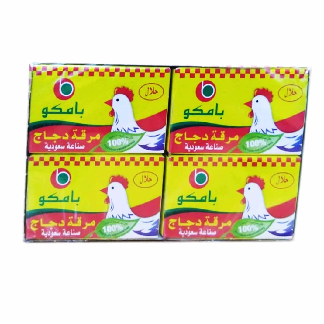 بامكو مكعبات مرقة دجاج 22 غرام 12 حبة