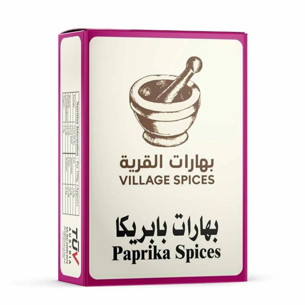 القرية بهارات بابريكا 80 غرام