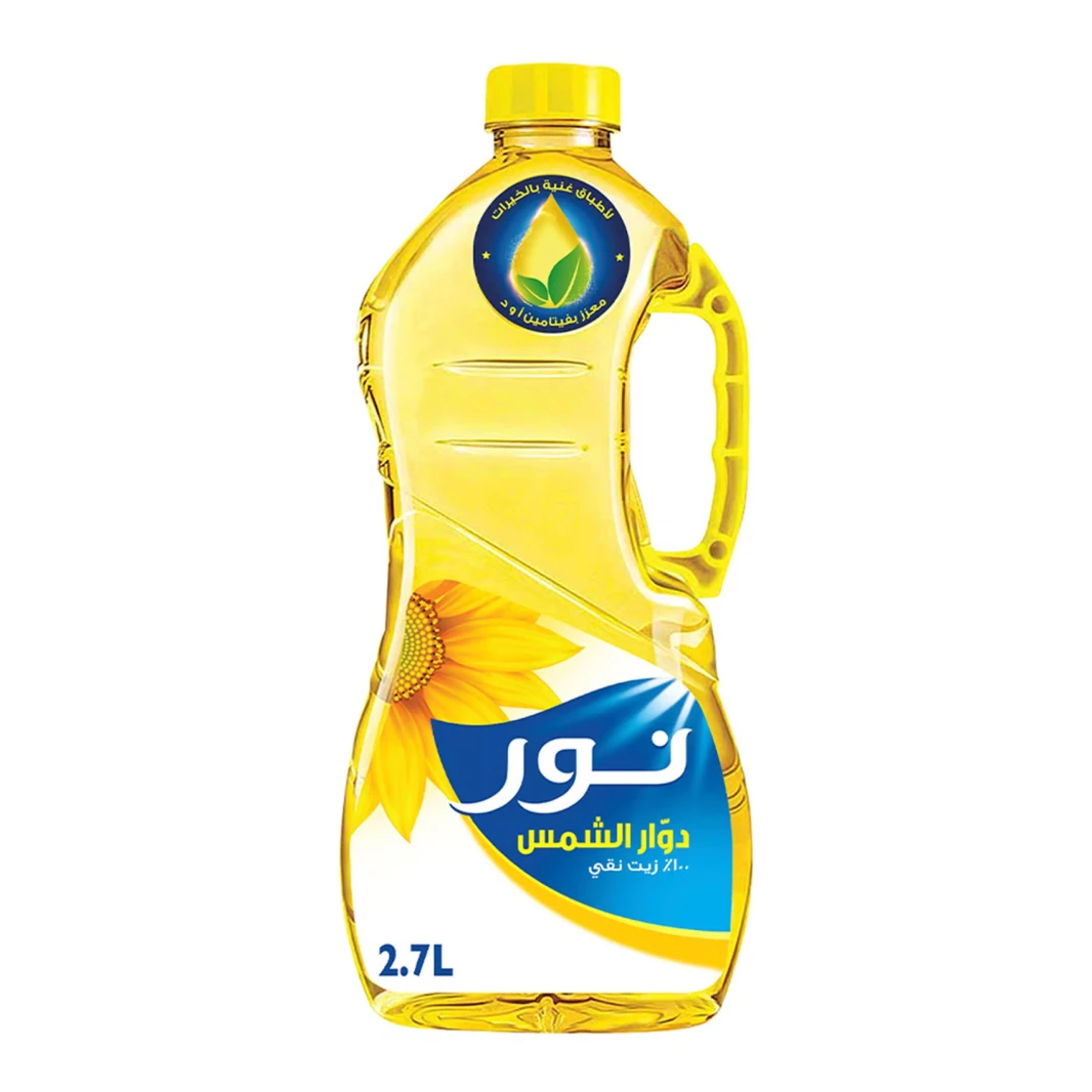 نور زيت دوار الشمس 2.7 لتر