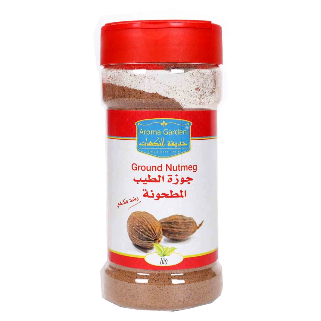 Garden of Flavors Organic Ground Nutmeg 120g