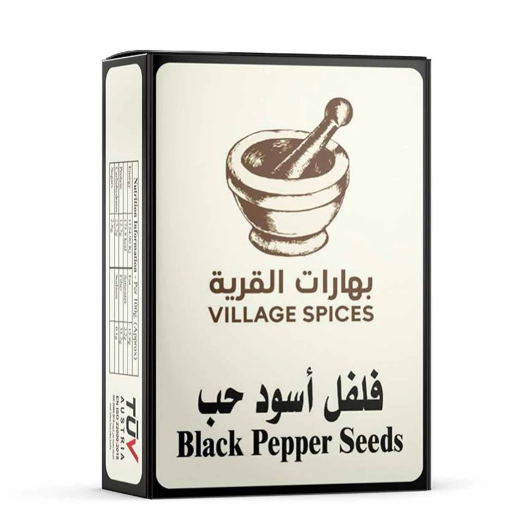 القرية فلفل اسود حب 60 غرام