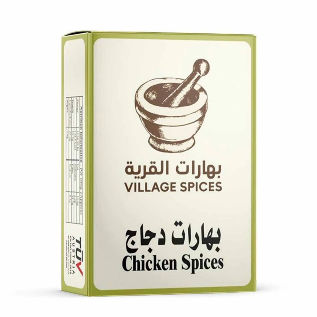 القرية بهارات دجاج 80 غرام