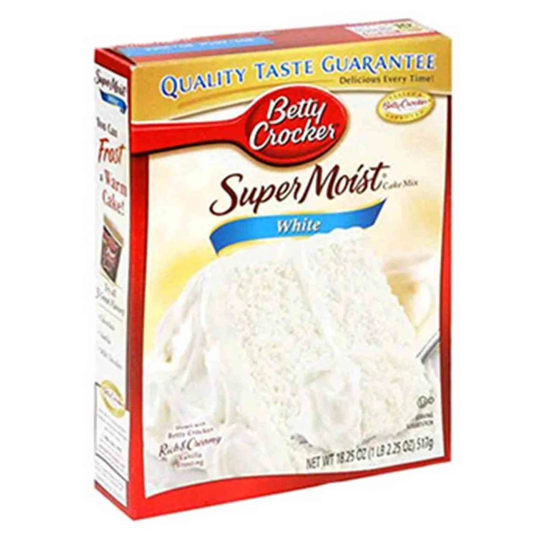 Betty Crocker Super Moist White Cake Mix 517g