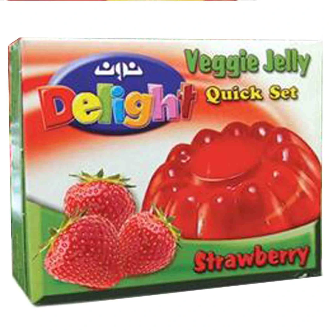 Noon Delight Strawberry Flavoured Vegan Jelly 85g