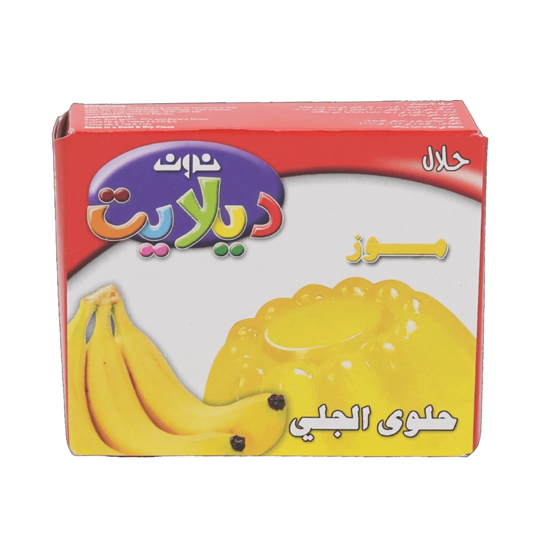 Noon Banana Flavoured Jelly Candy 85g