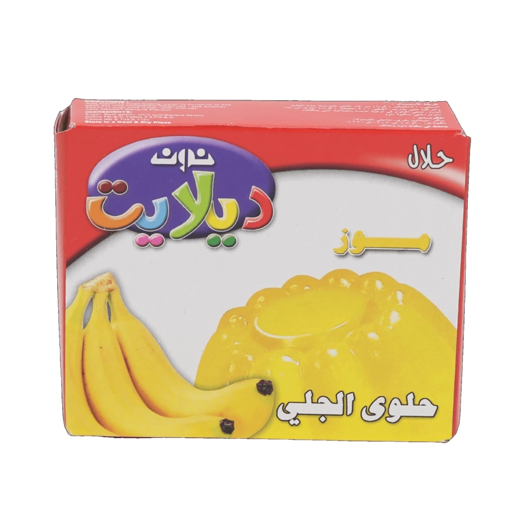 Noon Banana Flavoured Jelly Candy 85g