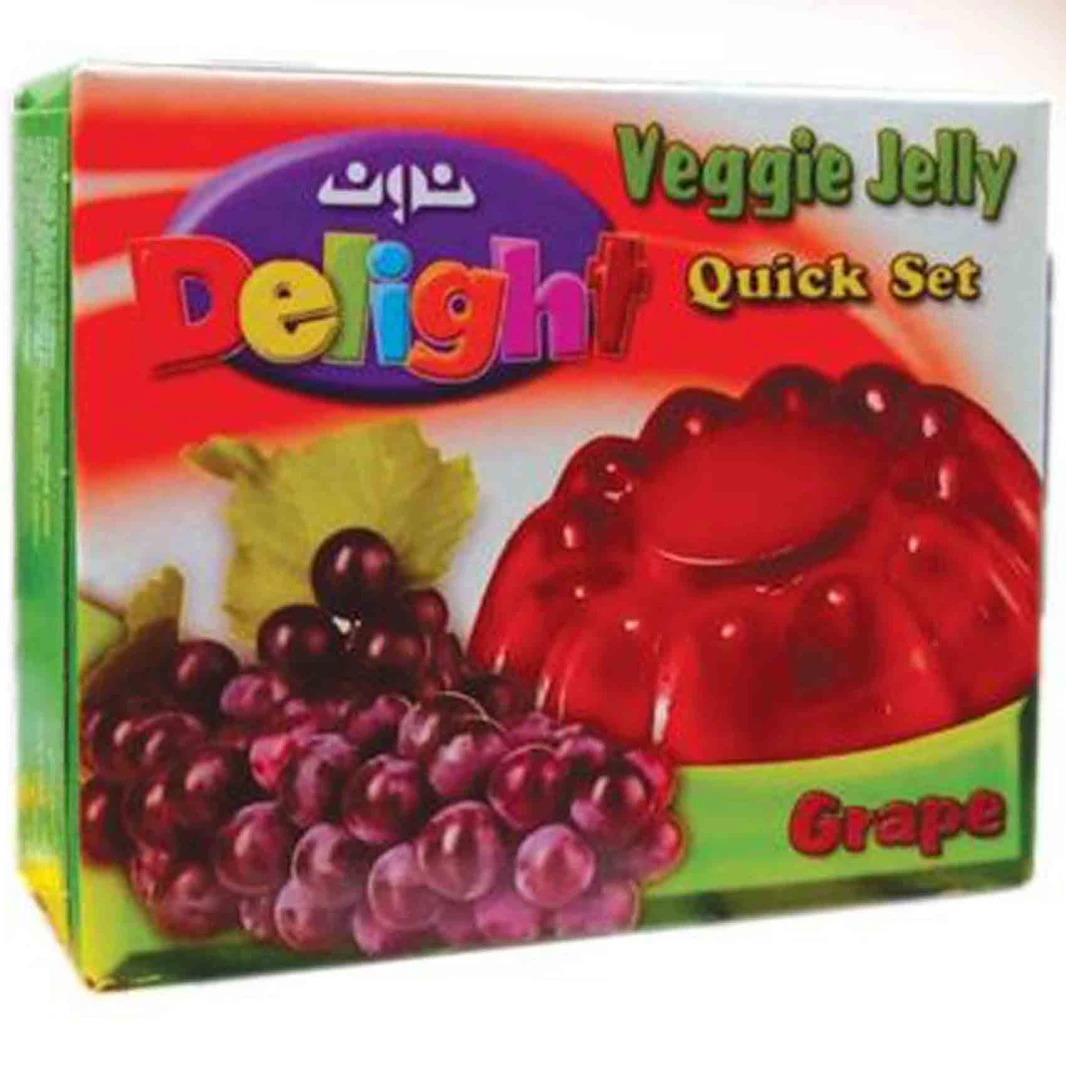 نون ديلايت جلي نباتي عنب 85 غرام