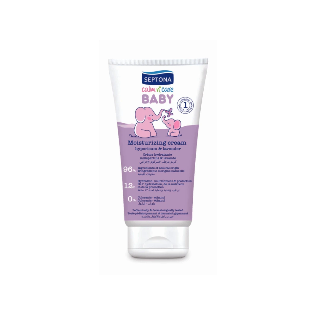Septona SEPTONA BABY MOISTURIZER HYPERICUM & LAVENDER 150 ML