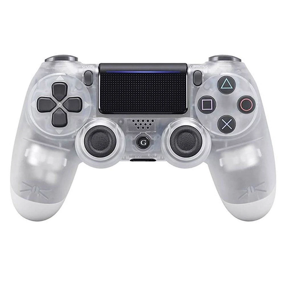Wireless BT Gamepad For PS4 Controller Trans White