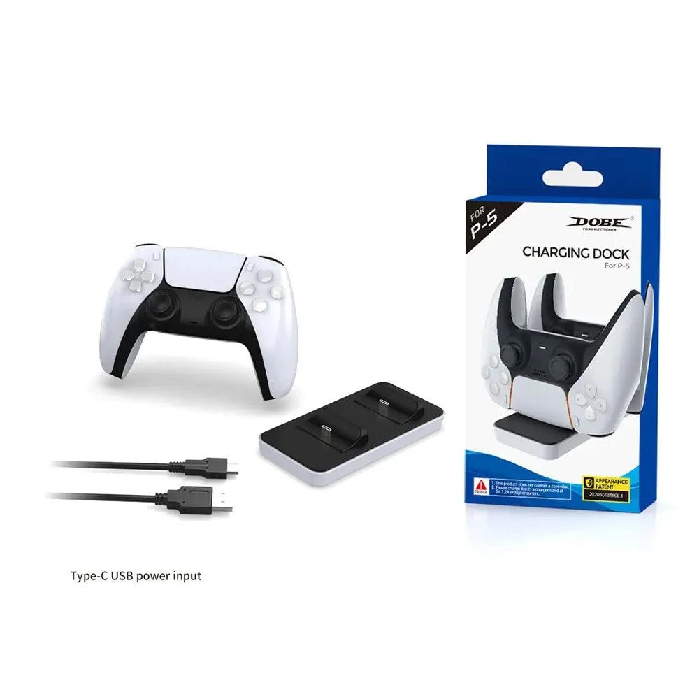 DOBE TP5-0591 High Quality Dual Charging Station PS5 Joystick Controller Charger Dock