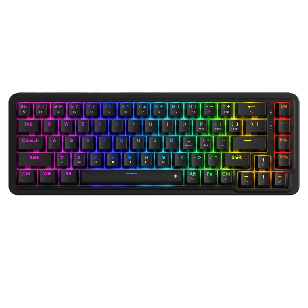 لوحة مفاتيح الألعاب Redragon K709 65% Wired Gasket RGB