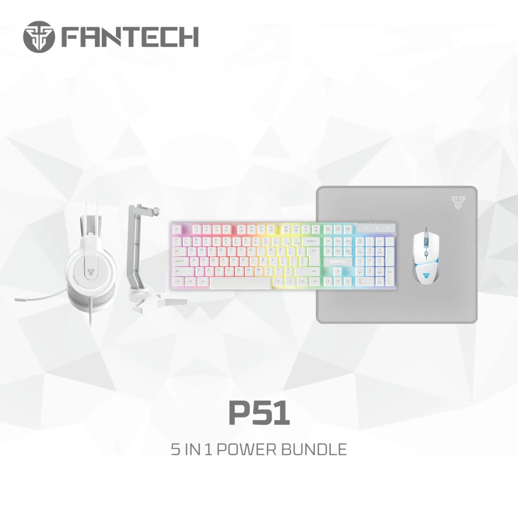 FANTECH P51 Power Bundle Gaming Keyboard and Mouse