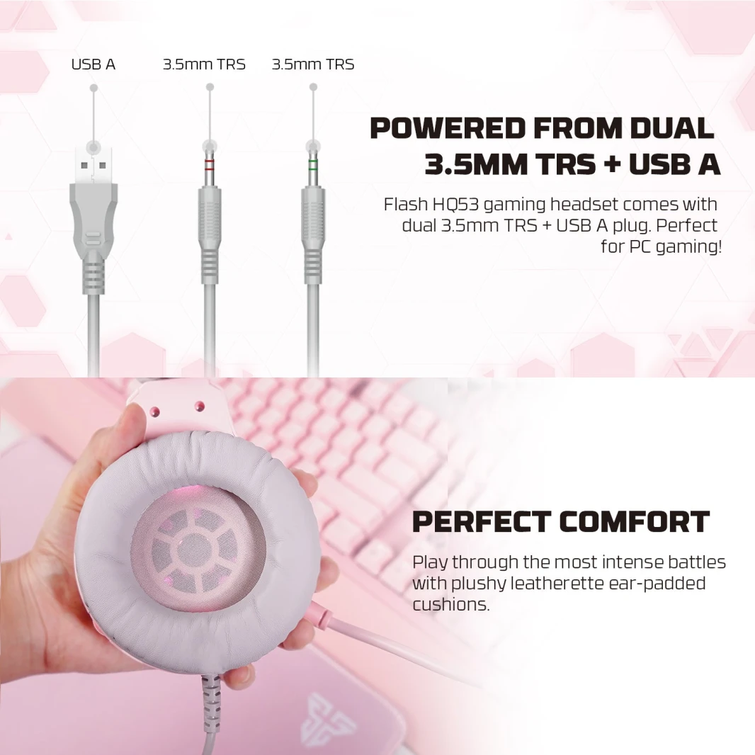 مجموعة لوحة المفاتيح والماوس P51 Power Bundle للألعاب من FANTECH