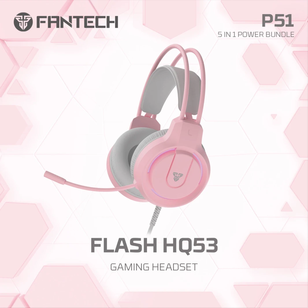 مجموعة لوحة المفاتيح والماوس P51 Power Bundle للألعاب من FANTECH